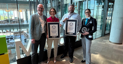 EZRA, the digital coaching platform, has set the GUINESS WORLD RECORDS™ title alongside Microsoft for the most people to complete a business coaching programme in one year after engaging with 4,816 Microsoft employees in virtual coaching sessions.