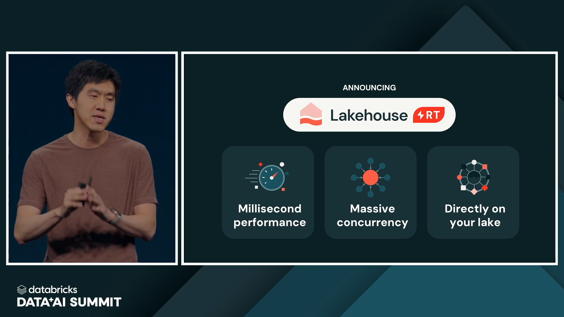 databricks-data-ai-summit-2026: Keynote Lakehouse RT screenshot