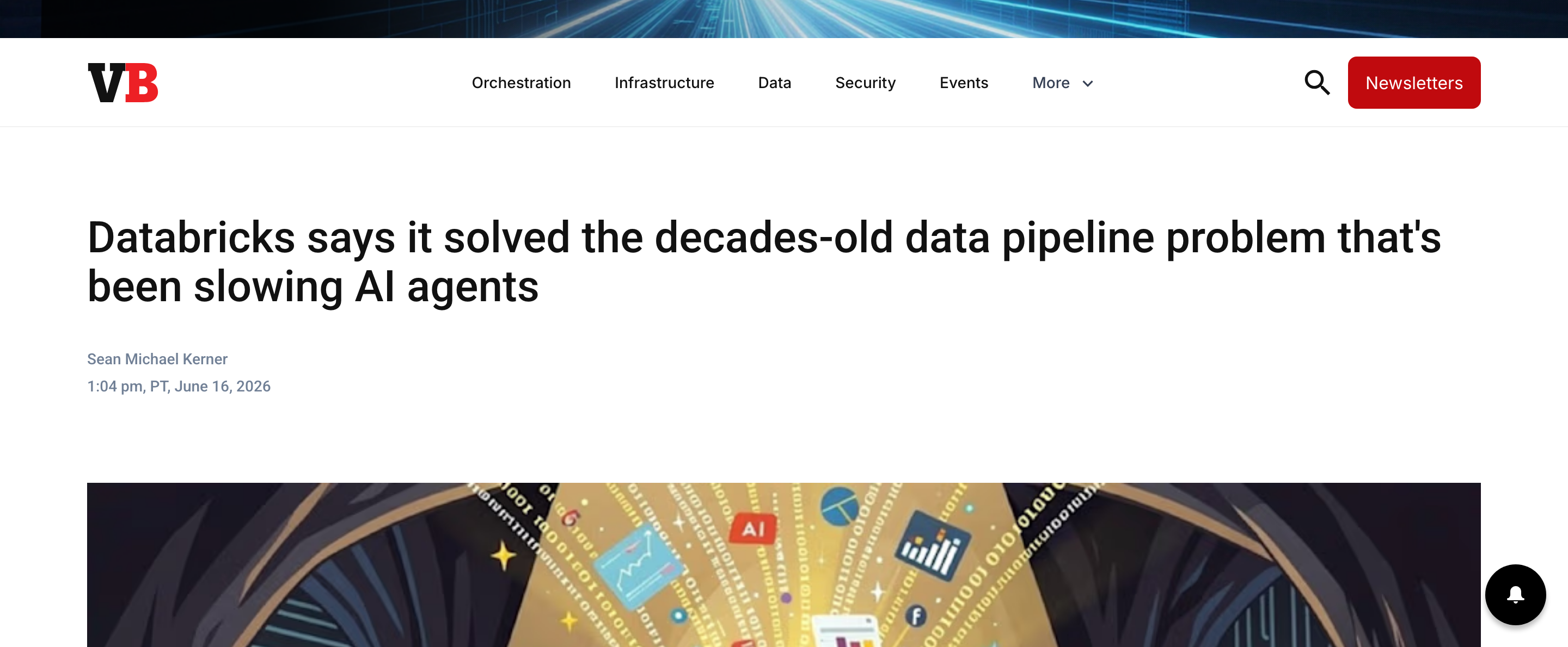 databricks-data-ai-summit-2026: VentureBeat coverage screenshot