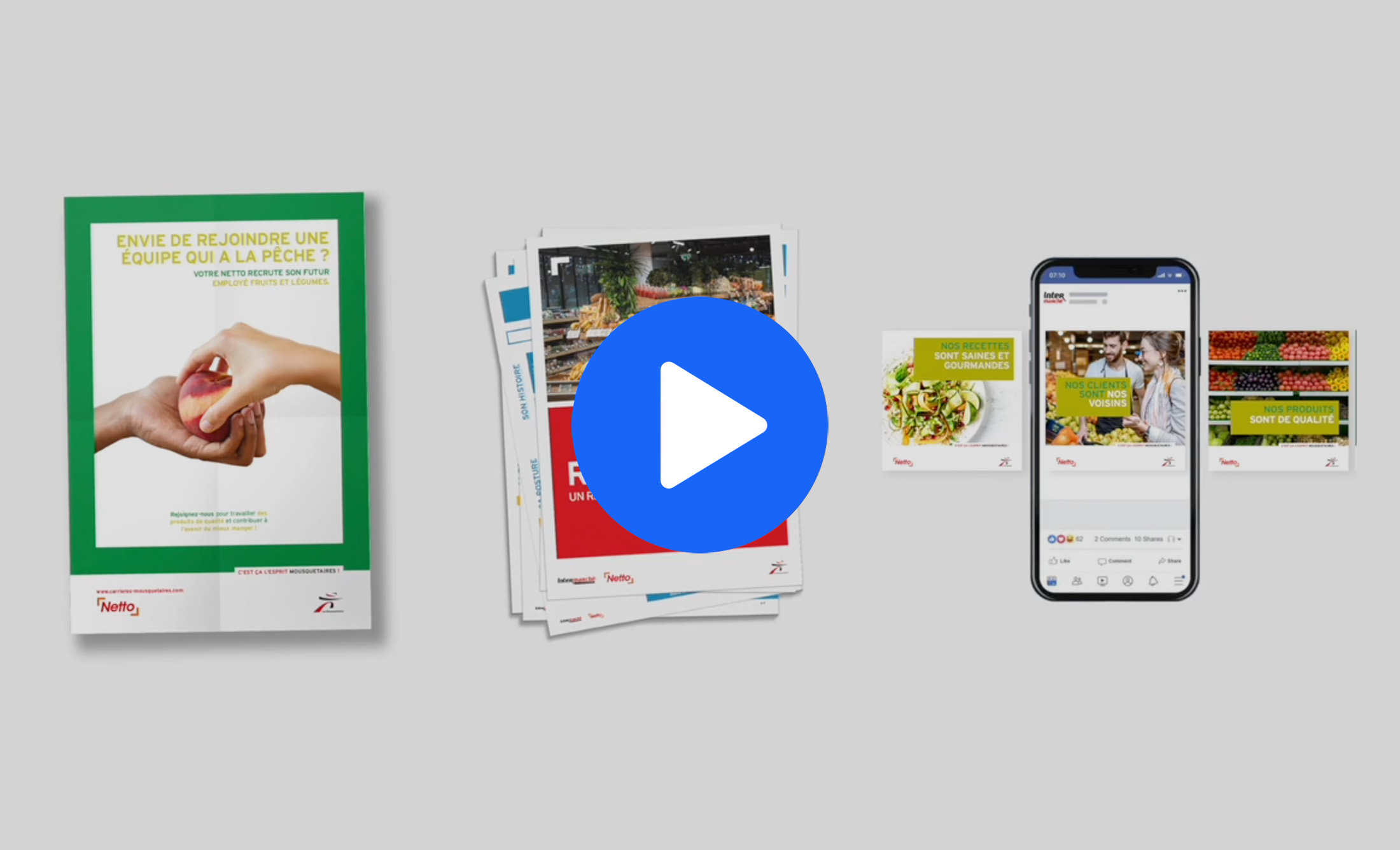 Vidéo Uzful pour Intermarché & Netto