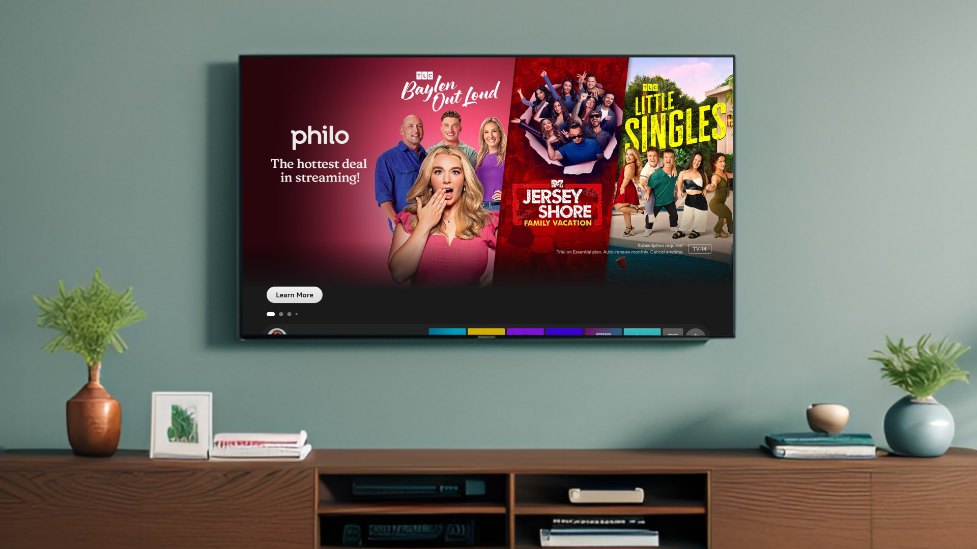 Lifestyle Image of Reality TV in Living Room preview