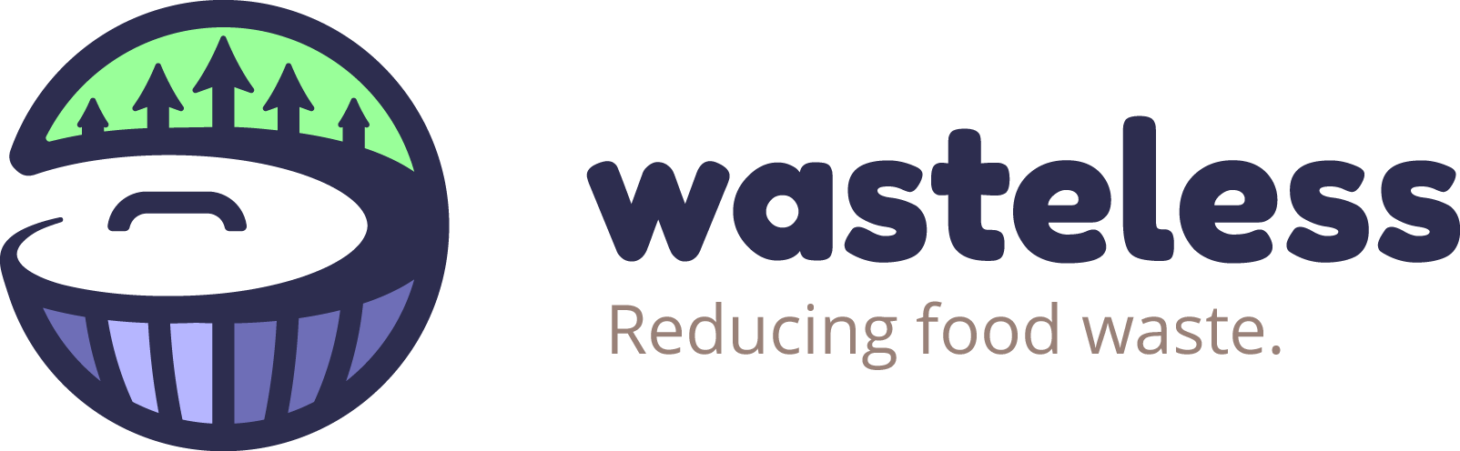 Wasteless logo w subtitle