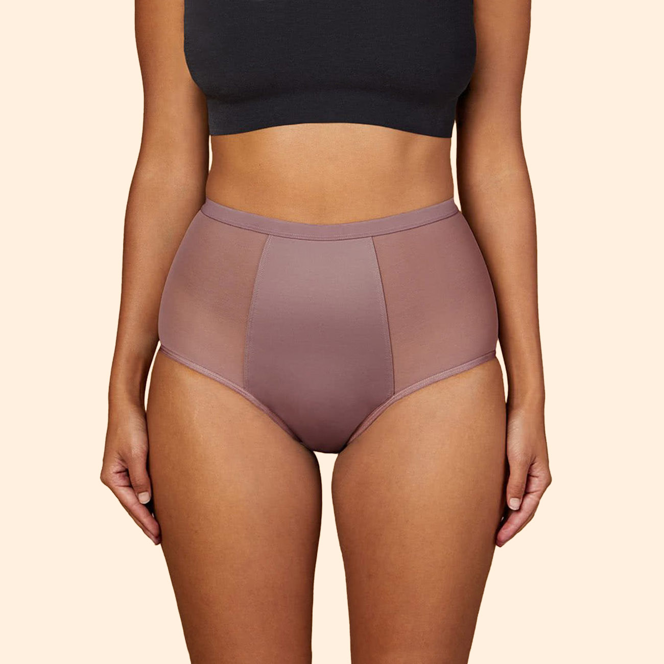 THINX Period Underwear Panties Cheeky Sz Large - Dusk Lavender NEW