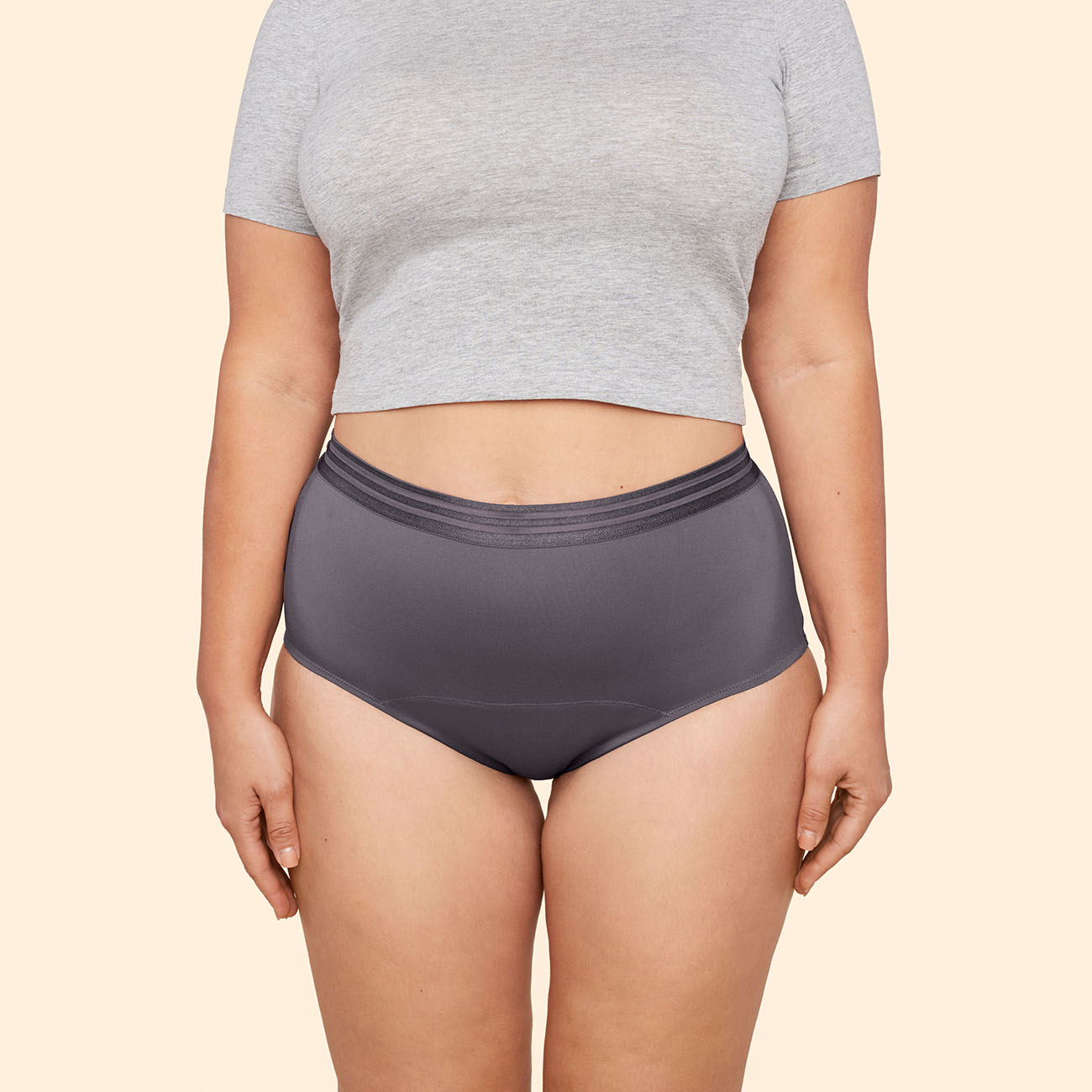  Speax by Thinx Hiphugger Incontinence Underwear for Women,  Washable Incontinence Underwear Women, Postpartum Underwear Feminine Care,  Beige, 4X-Large : Health & Household