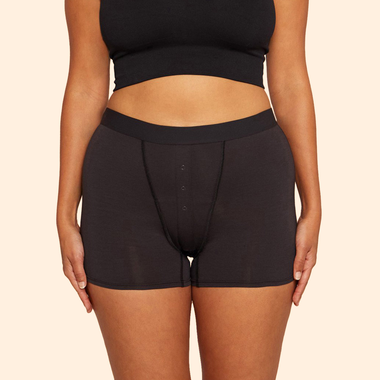 Xmarks Sport Period Underwear for Women, Moderate Absorbency Period  Panties, Feminine Care Black 2XL