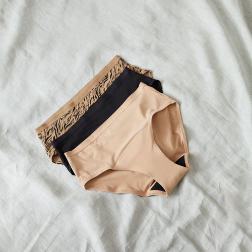 Speax by Thinx Hiphugger Incontinence Underwear for Women, Washable  Incontinence Underwear Women, Postpartum Underwear Feminine Care, Beige,  X-Small