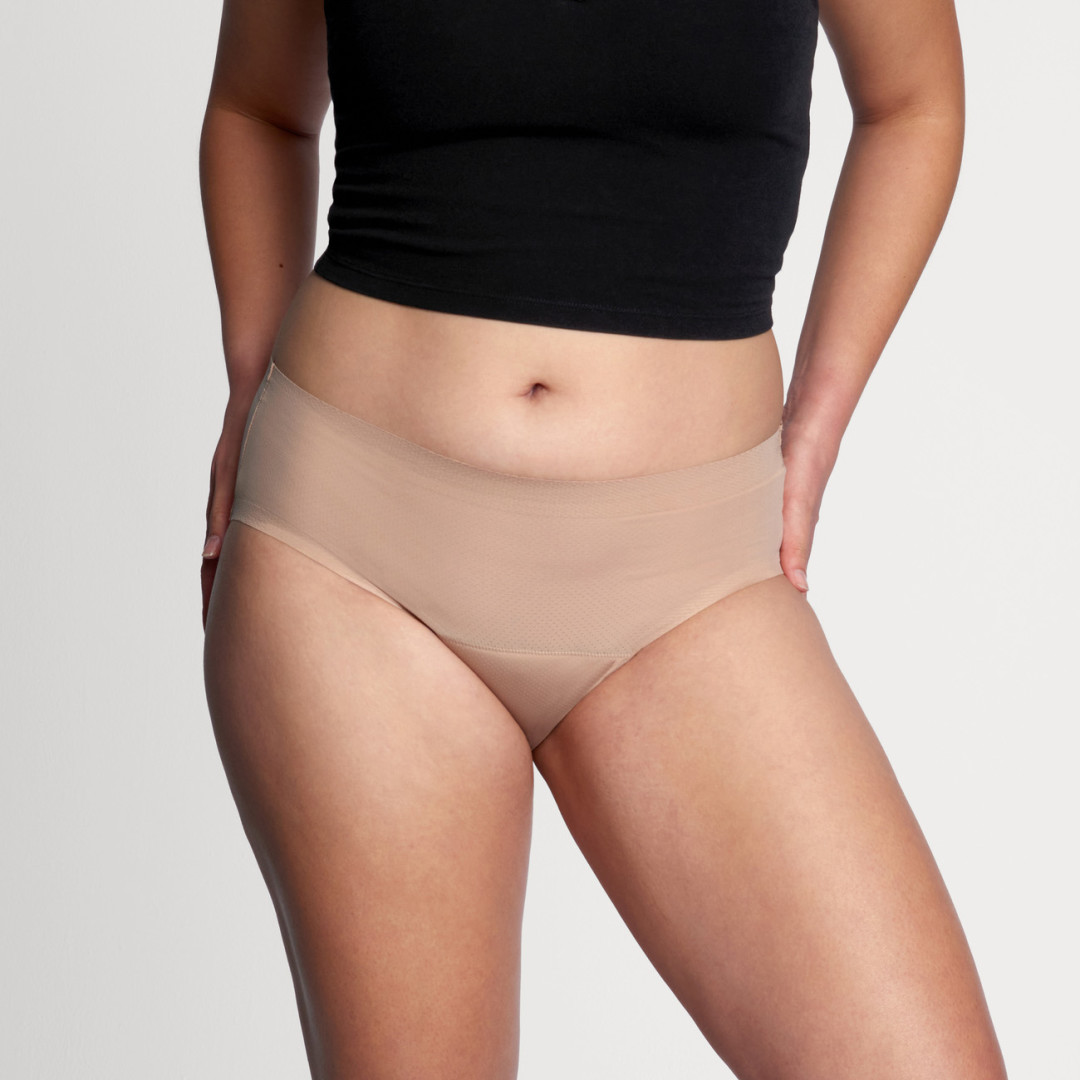 Thinx - Breathable Hiphugger - Brush - Front