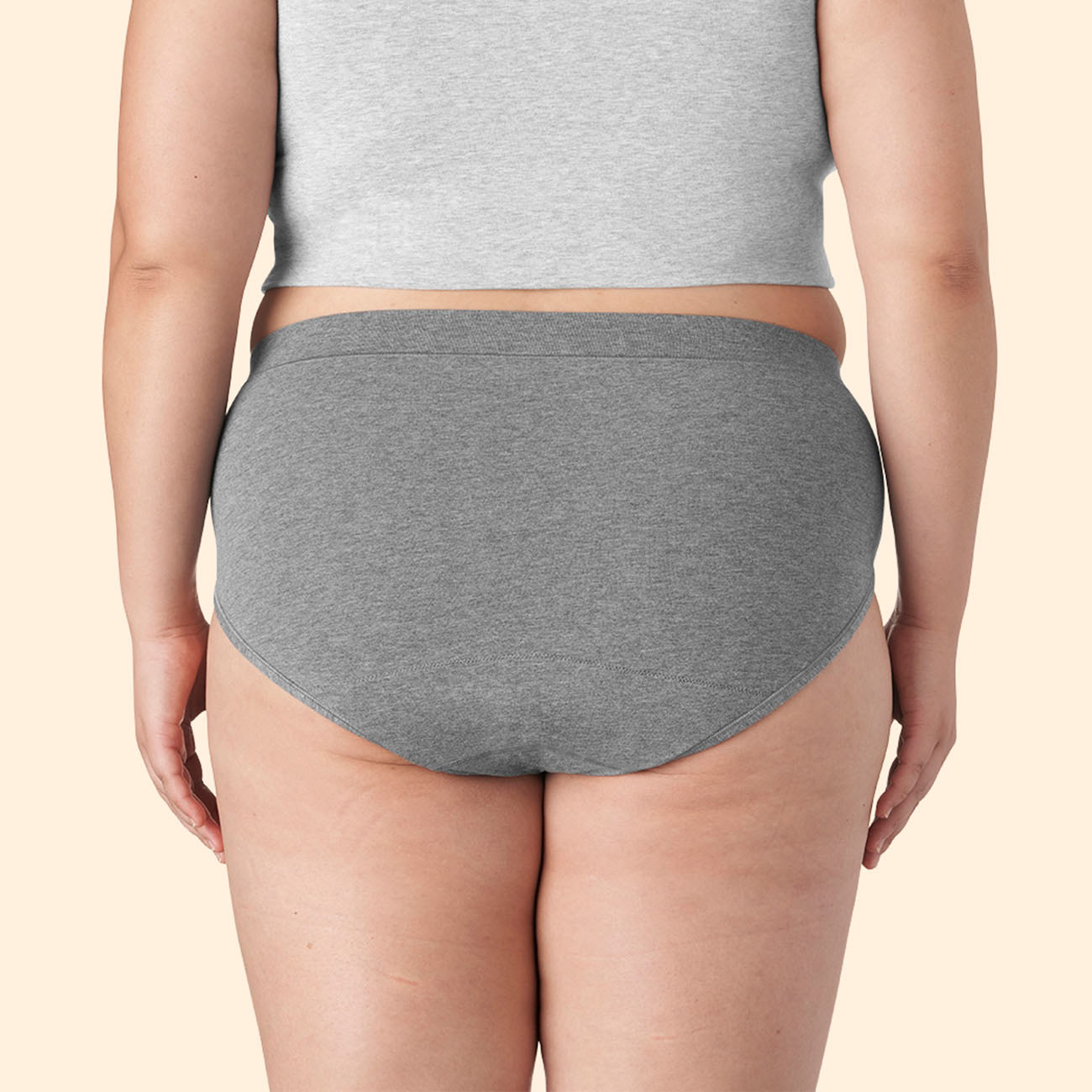 OVTICZA Period Underwear for Women Plus Size Low Rise Cotton