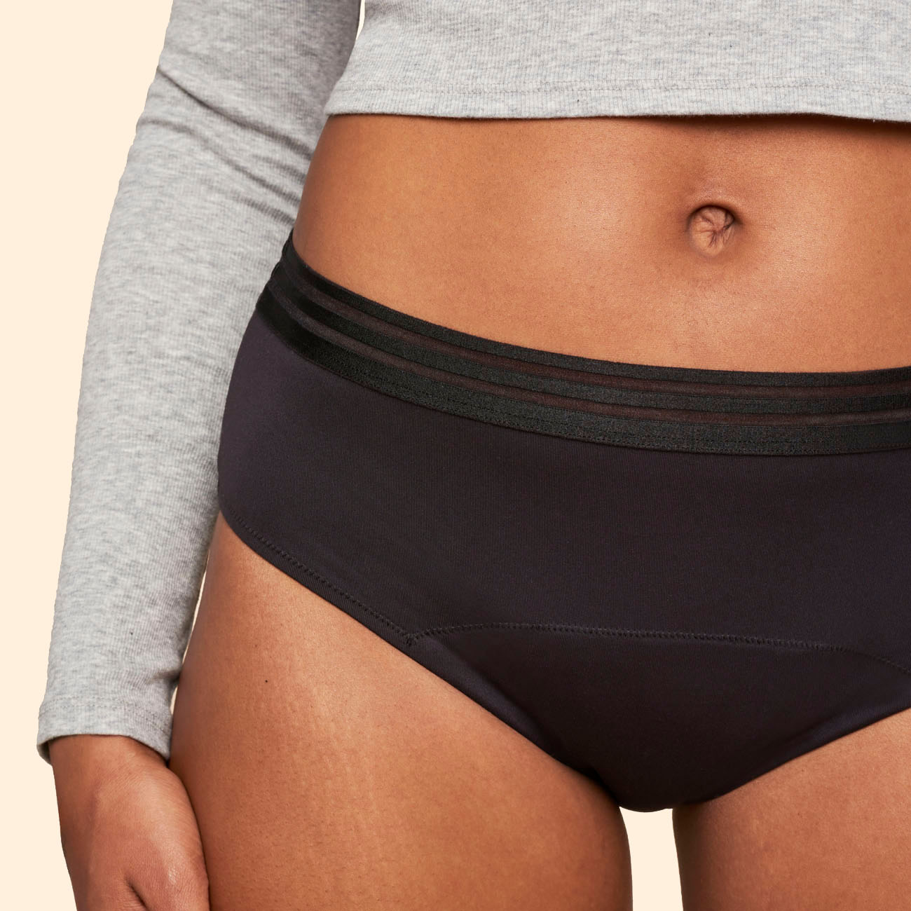 Anne Klein 5-Pair Womens Brief Underwear Panties Cotton Blend Full