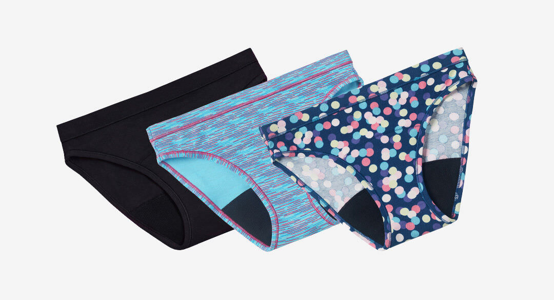 Period Starter Kit  2 Pairs of Period Undies Perfect For Tweens