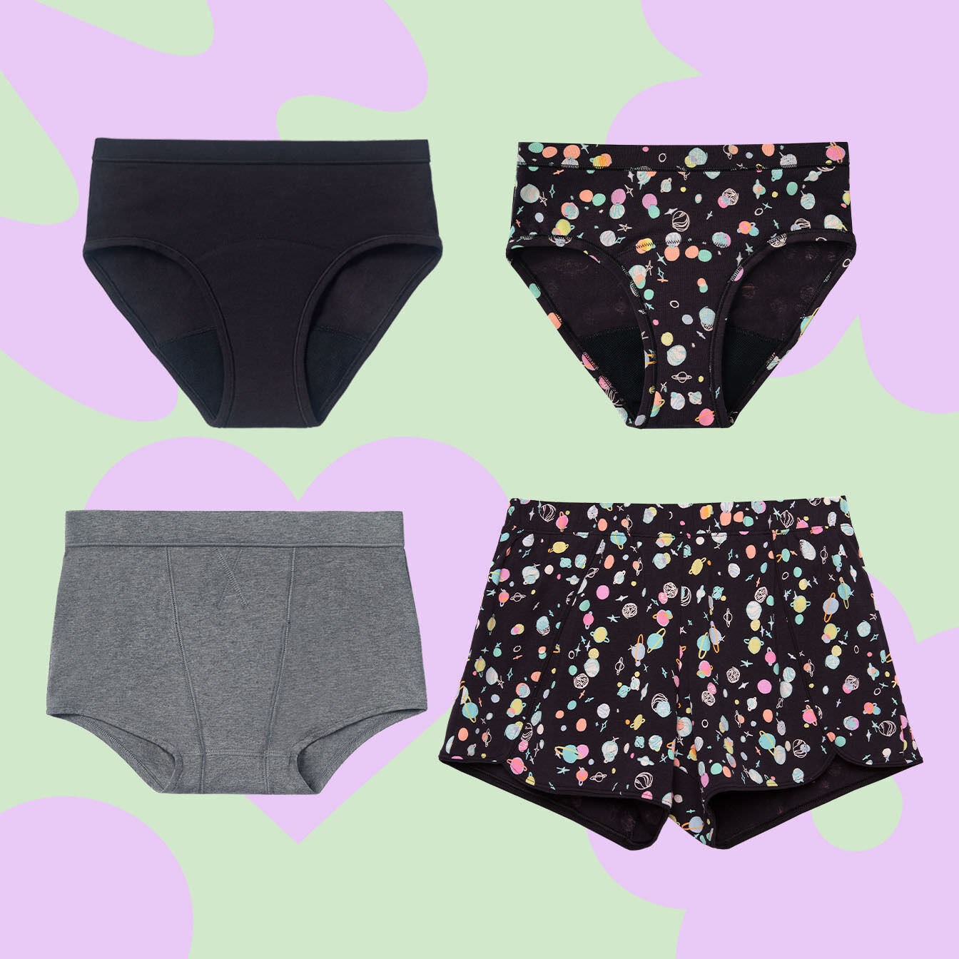  Thinx Teens Shorty Period Underwear For Teens