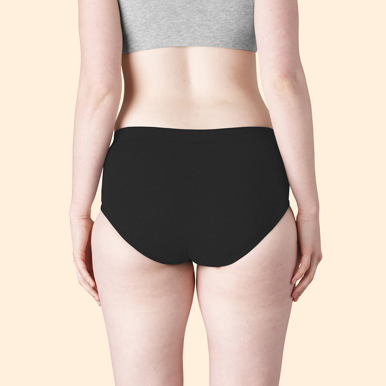 TFA Cotton-Brief Black Back