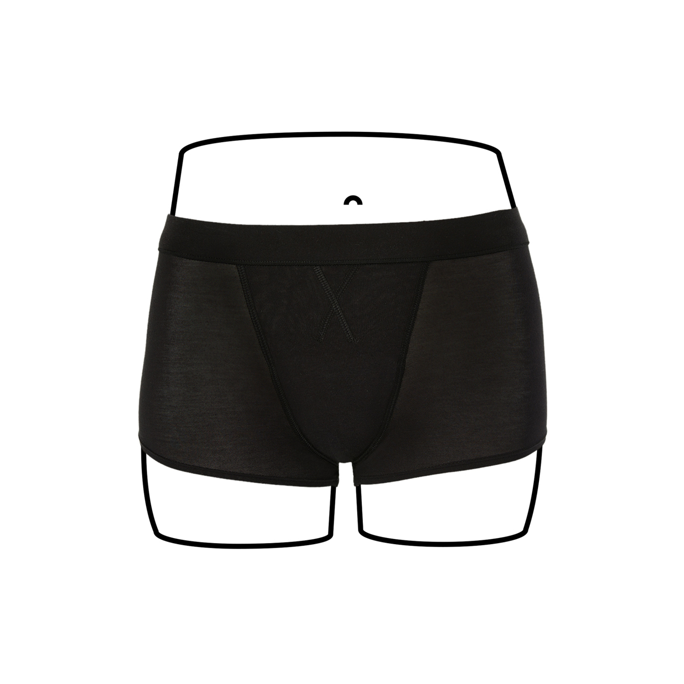 Thinx BTWN Teen Period Underwear - Shorty Panties (Grey, 13/14 - Super  Absorbency)