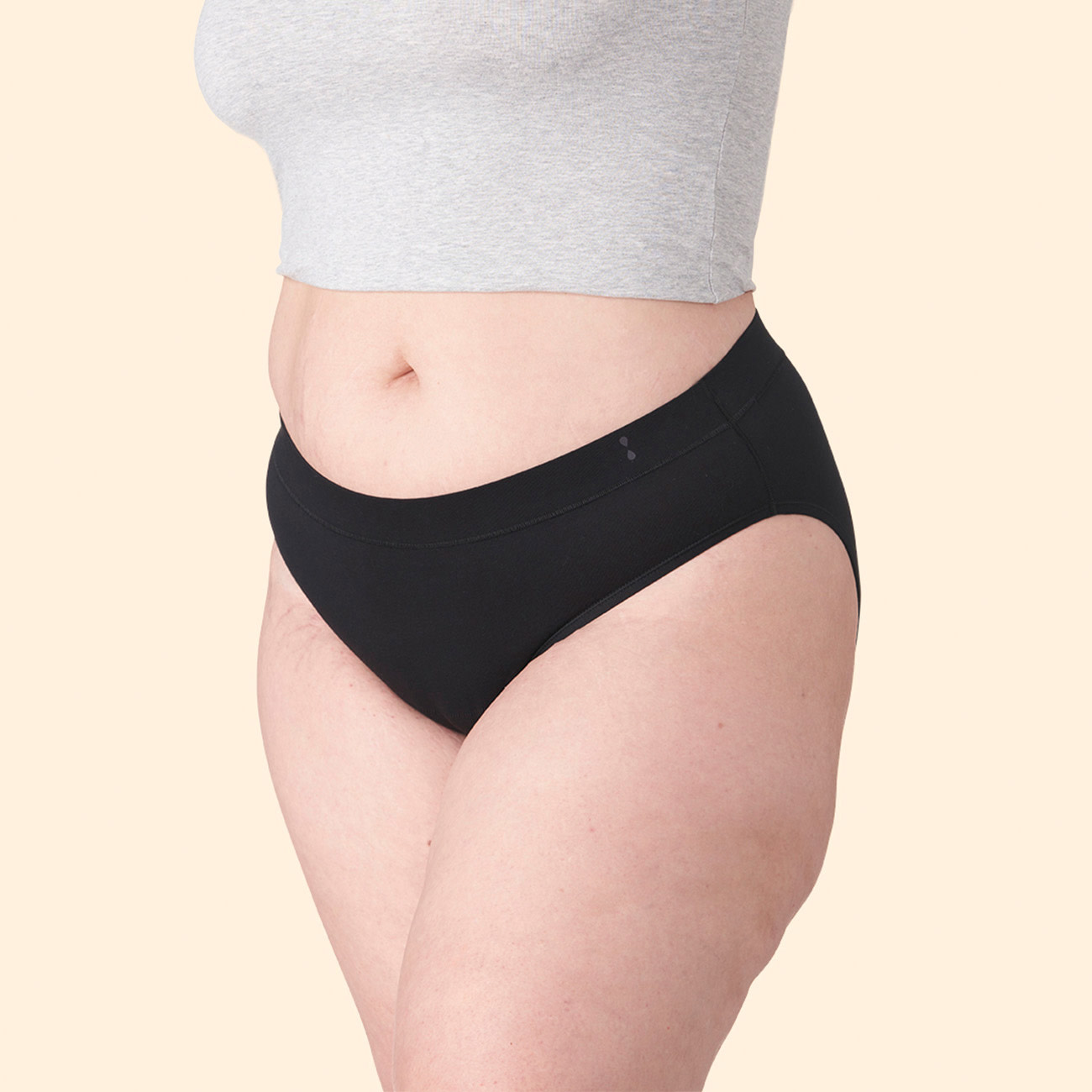 Thinx For All Women's Super Absorbency Bikini Period Underwear - Black Xl :  Target