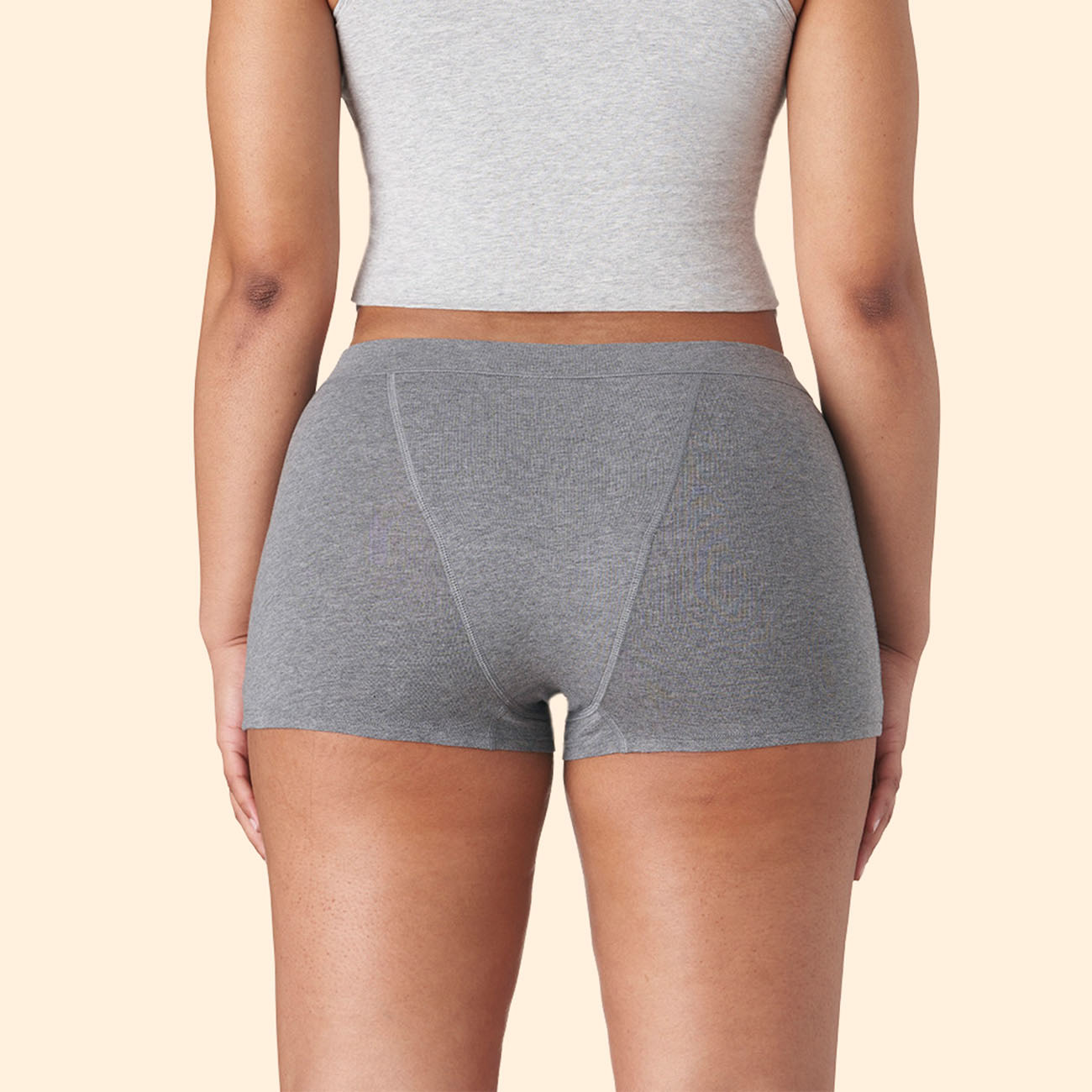 Thinx For All Women's Super Absorbency High-waist Brief Period Underwear -  Gray M : Target