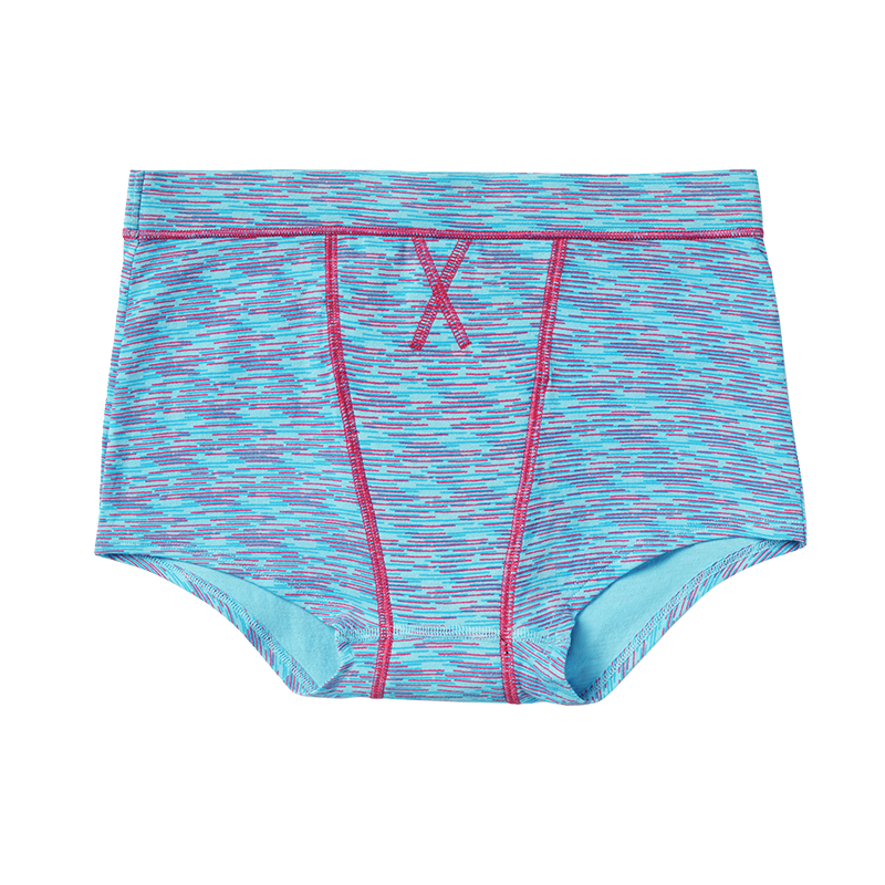 Buy THINX BTWN) Teen Period Underwear - Shorty Panties, Grey, 13