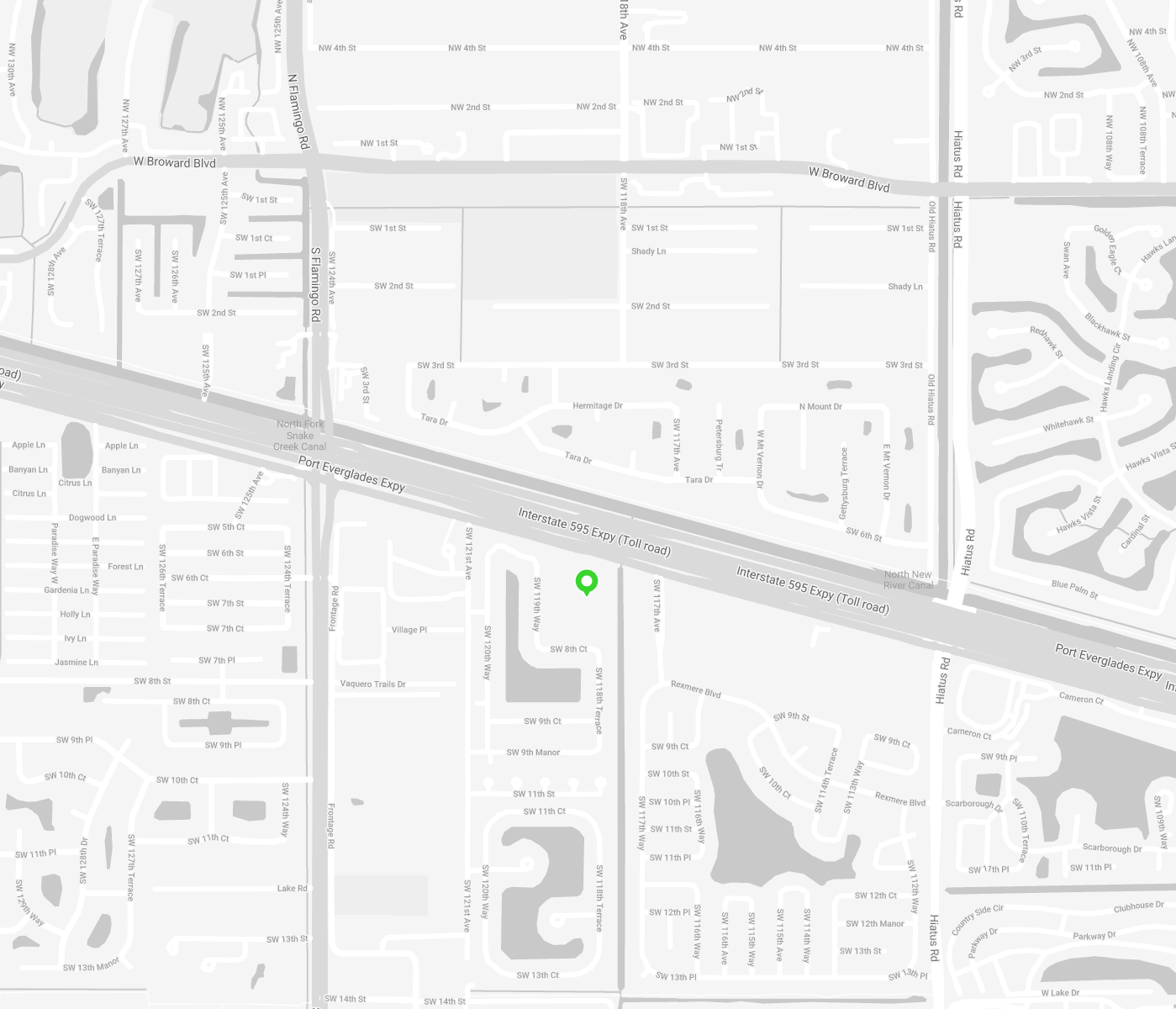 map of Aptive Fort Lauderdale branch location