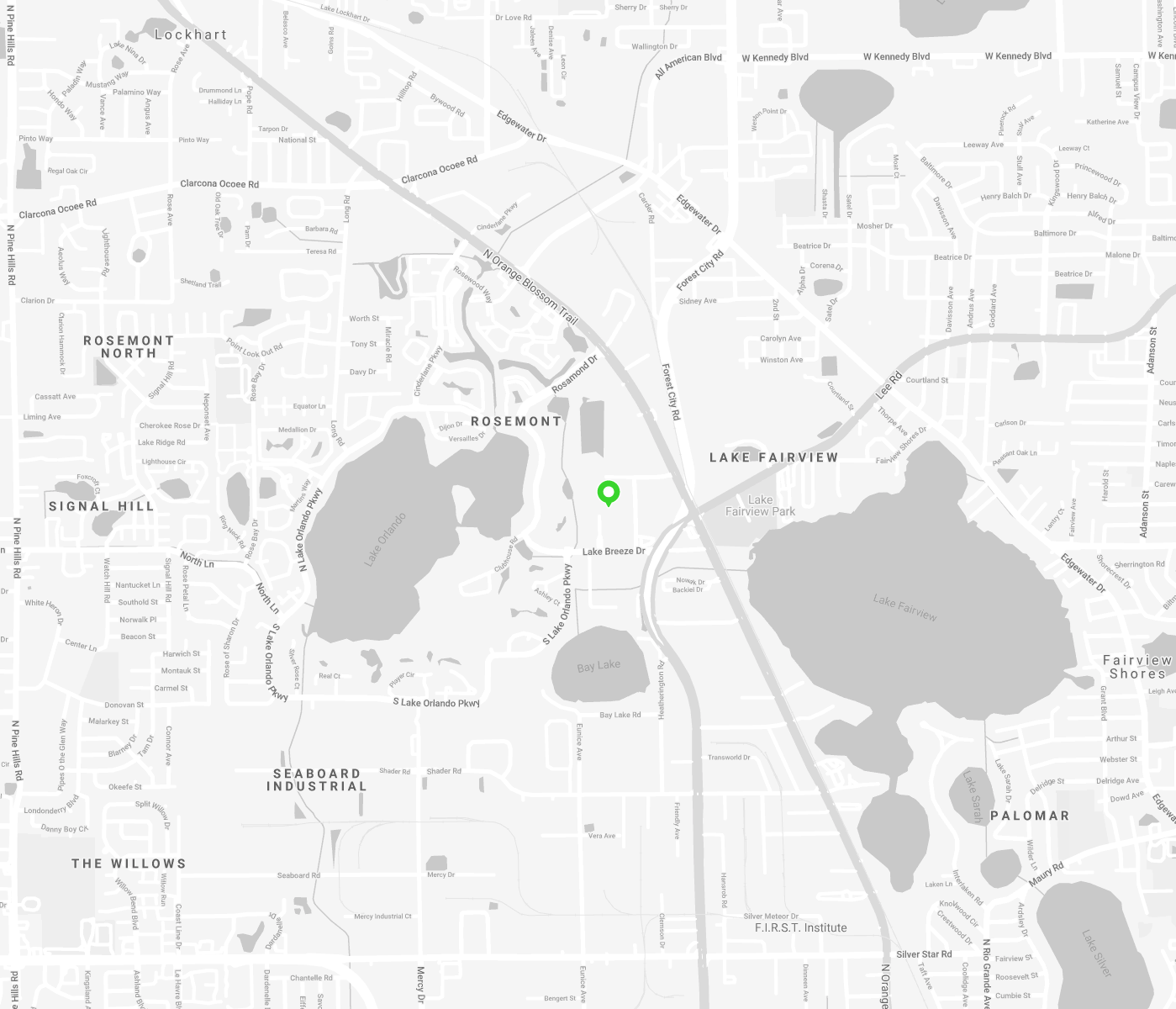 map of Aptive Orlando branch location