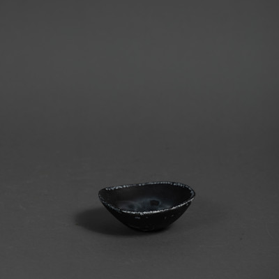 FLOW SOY DISH - BLACK MARBLE