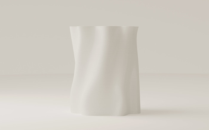 Stool WhitePETGWide0001