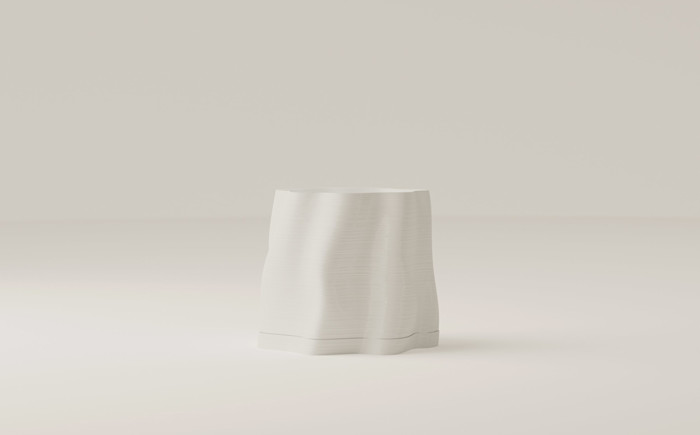Planter WhitePETGFront0001