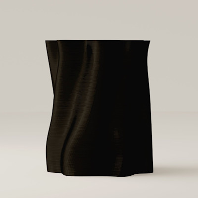 Lulu Stool - Matte Black