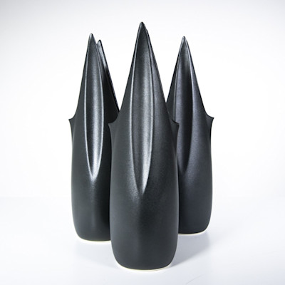 WING WATER VESSEL - BLACK MATTE STEEL