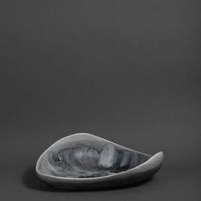 LEAF BOWL - LARGE (ABALONE)