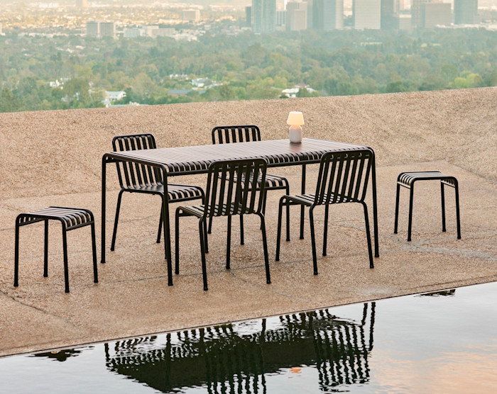 Palissade Table anthracite Palissade Chair anthracite Palissade Stool anthracite Apollo Portable 01