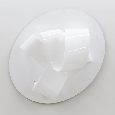 UNTITLED, 2019 - GLOSS WHITE ON MATTE WHITE