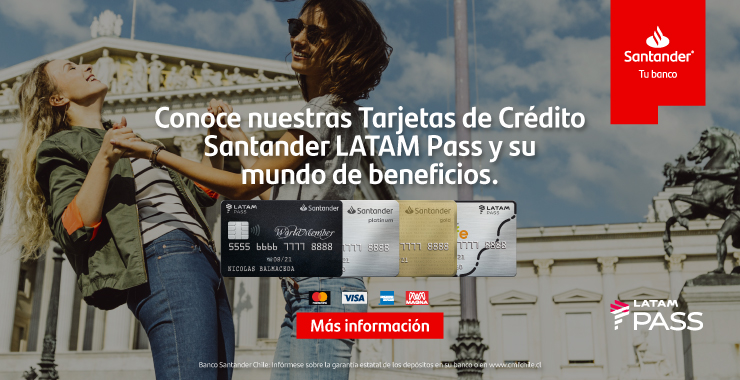 Analizamos la tarjeta de crédito Santander LATAM Pass WorldMember Limited -  Puntos Globales