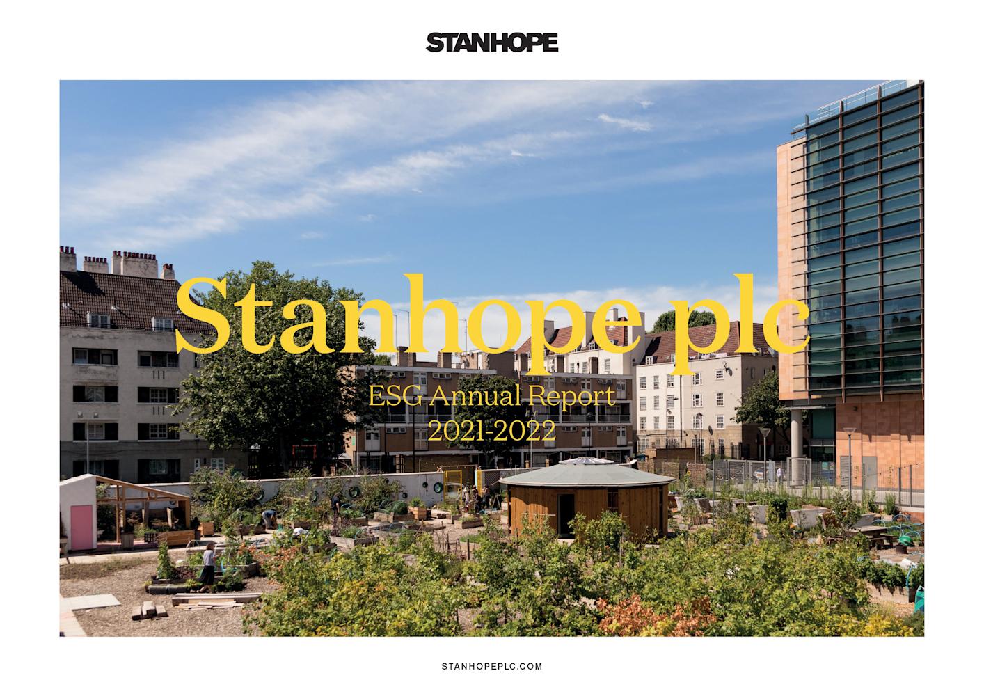 Stanhope PLC Recent news