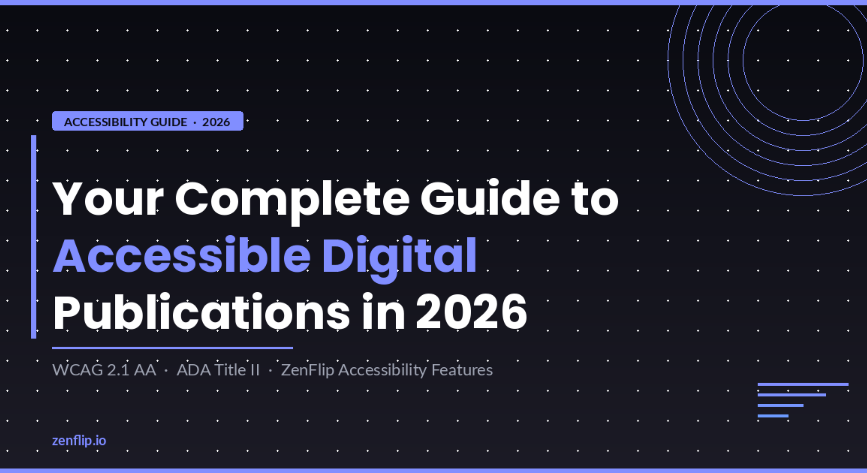Accessible Digital Publications 2026: WCAG 2.2 AA Guide (With Examples ...