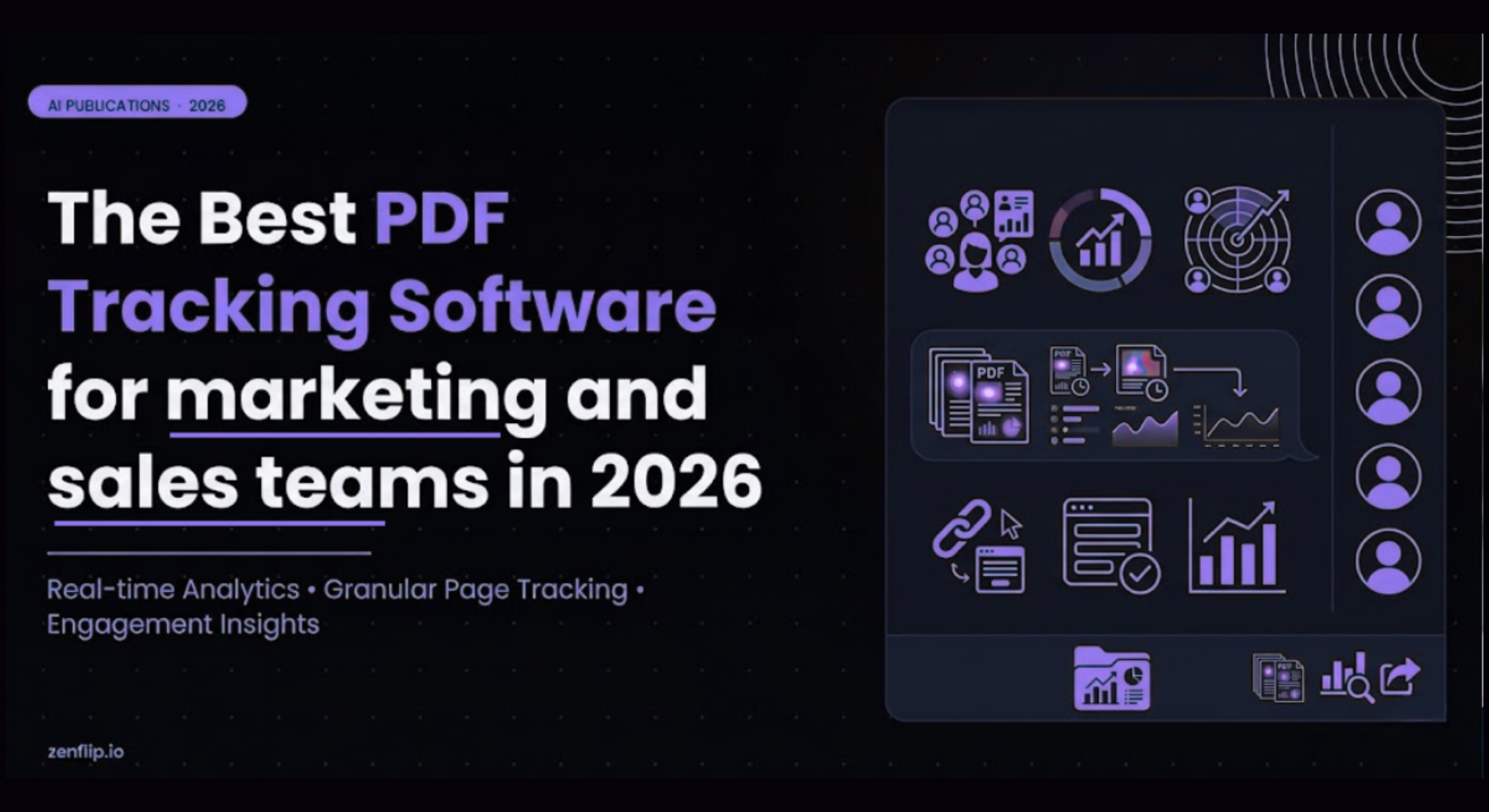 Best PDF Tracking Software 2026 - for Marketing and Sales Teams | ZenFlip