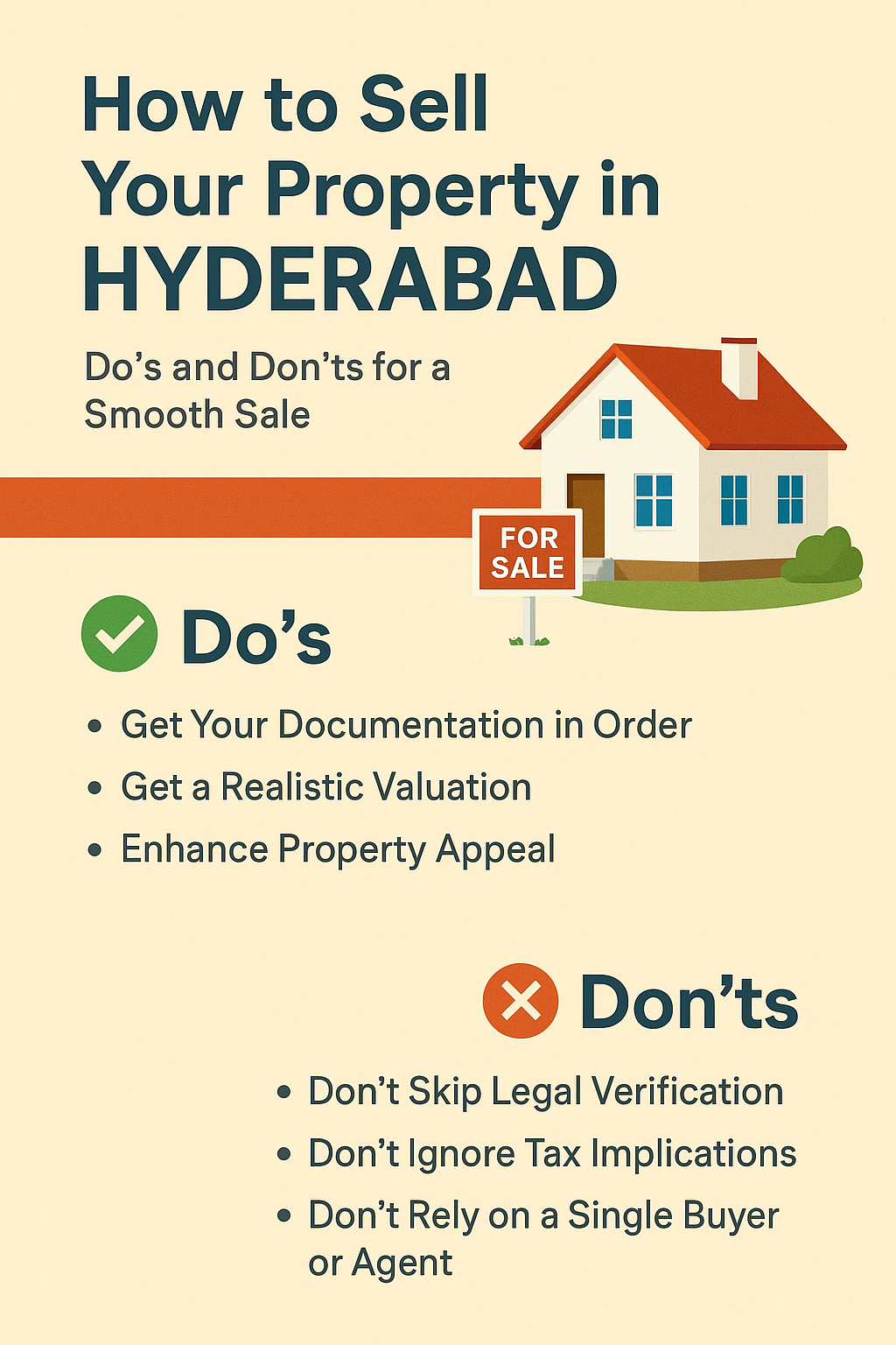 How to Sell Your Property in Hyderabad – Do’s and Don’ts for a Smooth Sale