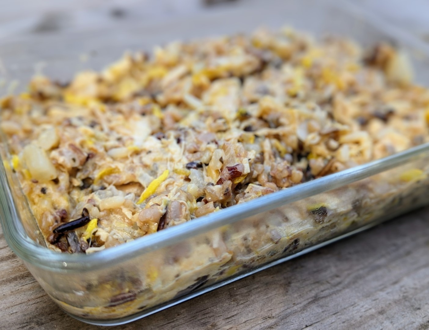 Wild Rice & Chicken Casserole