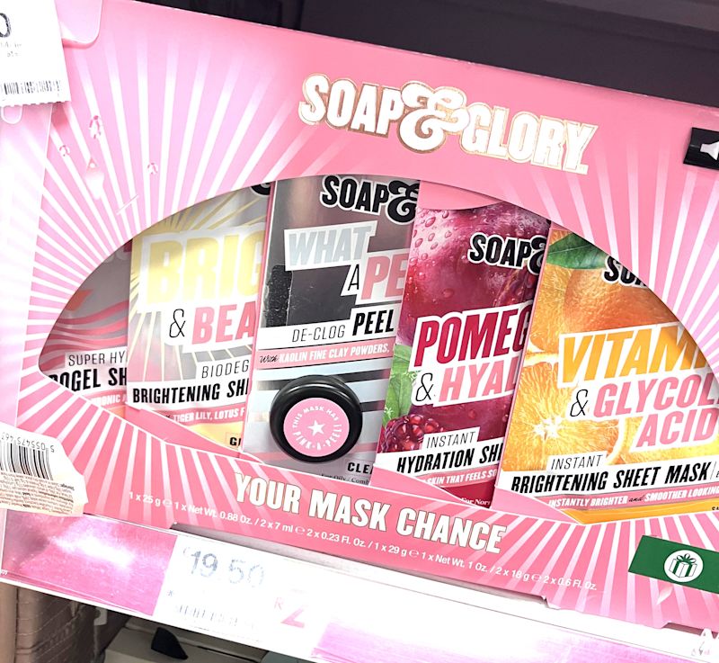 Boots Soap and Glory €19.50