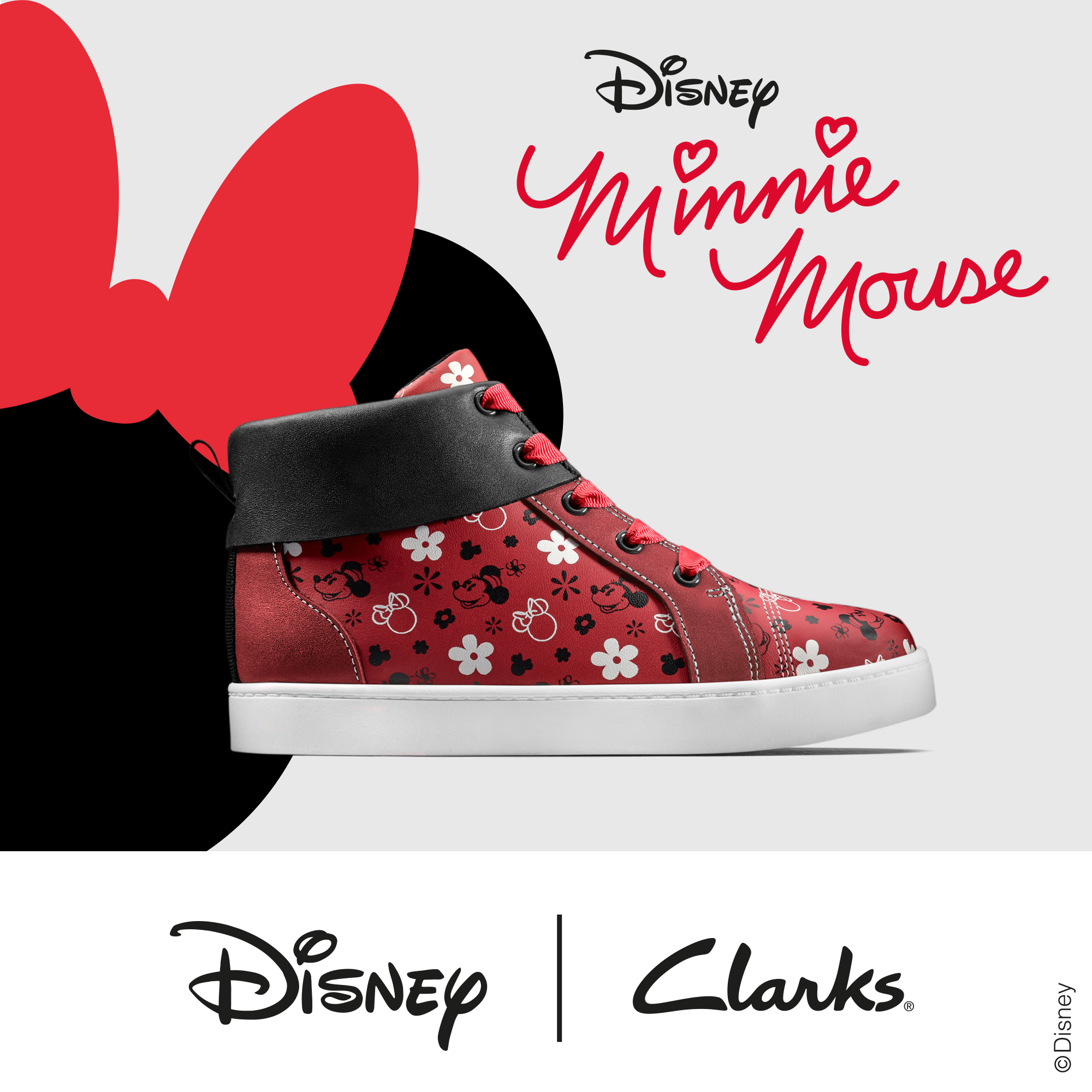 Micky and Minnie Mouse X Clarks Kids 