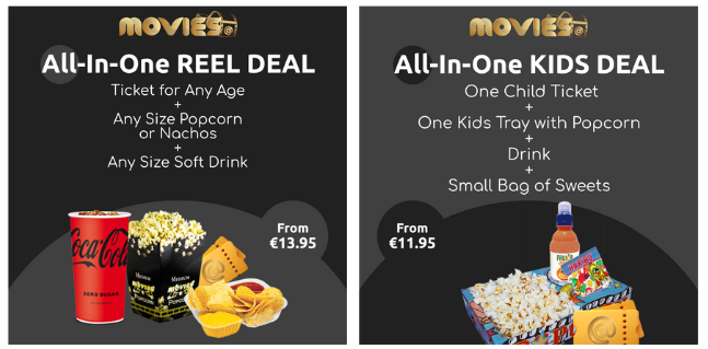 movies @ dundrum meal deal