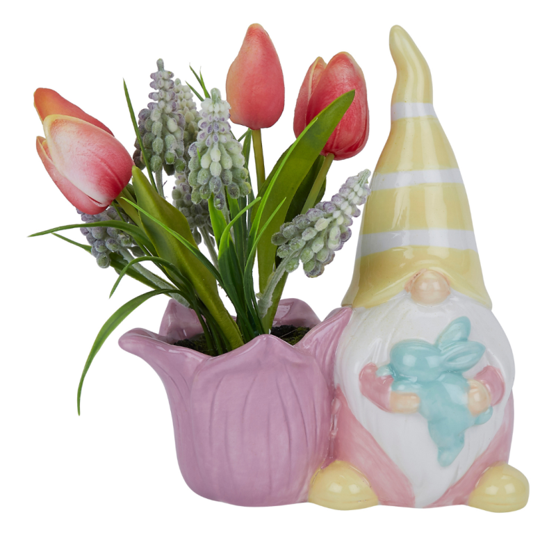 Gnome with Tulips 12.99