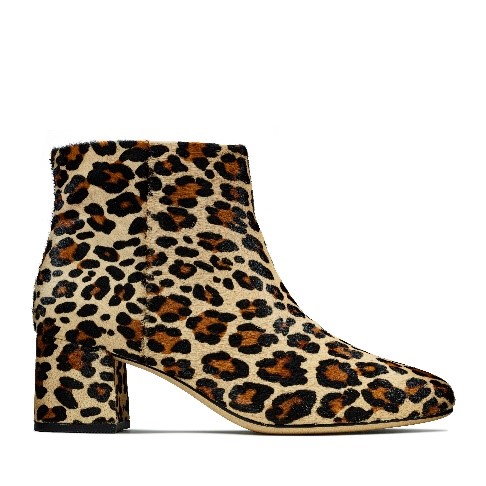 clarks leopard print boots