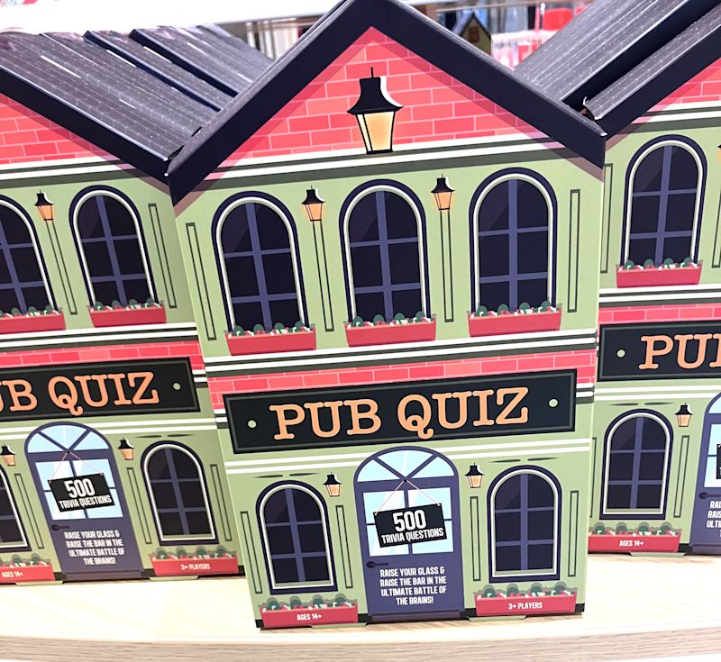 Dunnes Mens Pub Quiz 15e