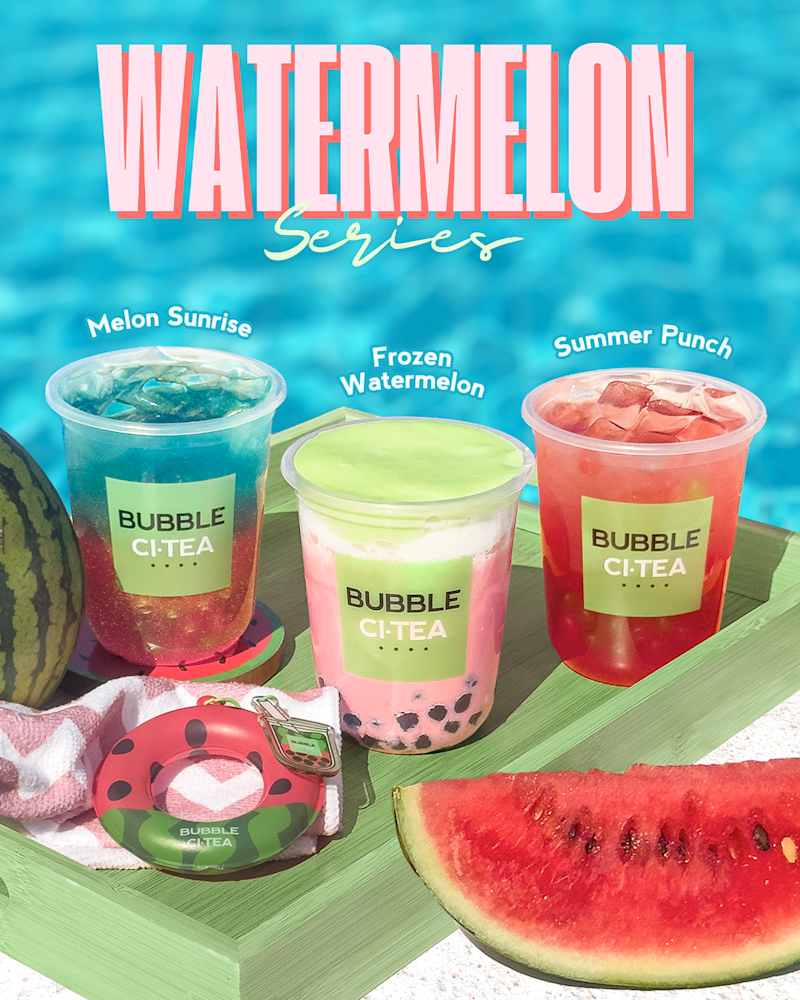 Bubble CiTea - Watermelon Series - July 2025 - On-Page Image 1