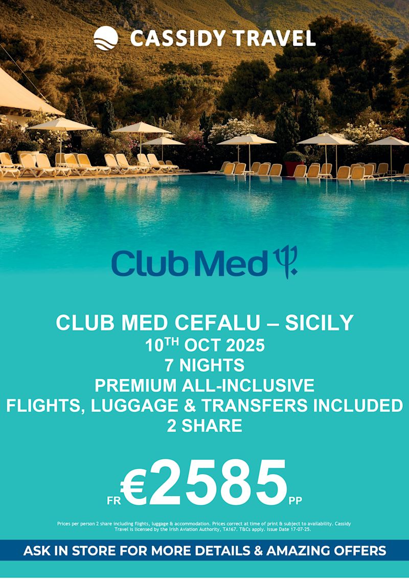 Cassidy Travel – Club Med Holidays – July 2025 – On-Page Image 1