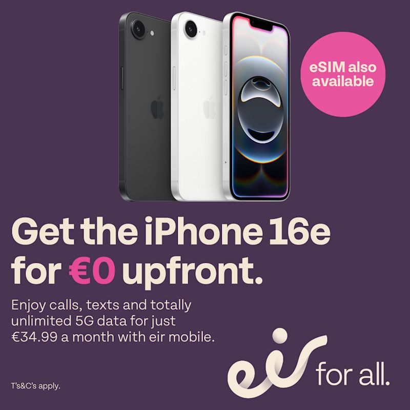 1 - 1 iphone16e eir