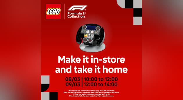 LEGO - Steering Wheel Event - March 2025 -  List Image