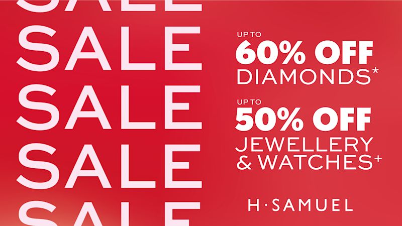 H. Samuel - 60% OFF SALE - June 2025 - On-Page Image 1
