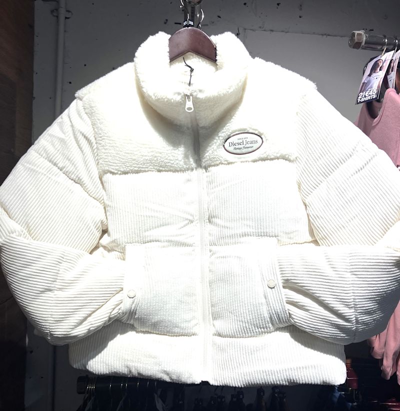 Diesel Womens White Jacket €99.99