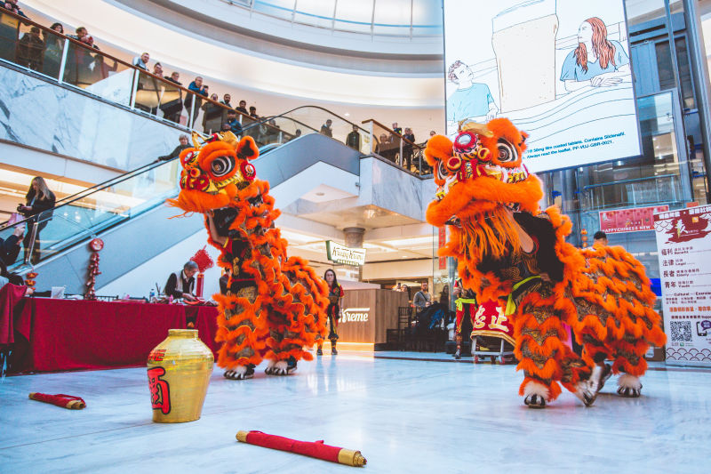 cny lion dance bx