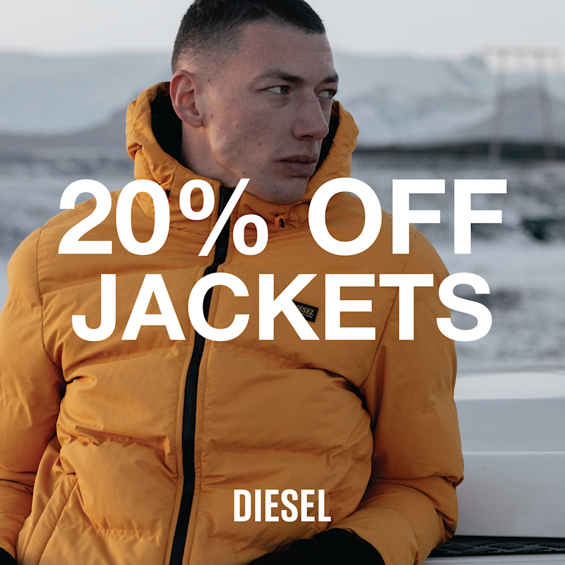 Diesel Square 20OFF SOCIALS-JACKETS